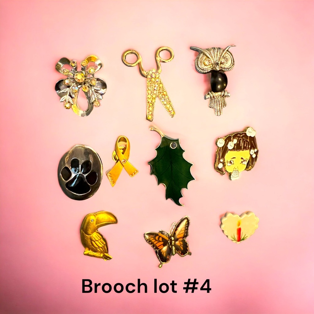 Brooch lot #4 - Vintage and New
